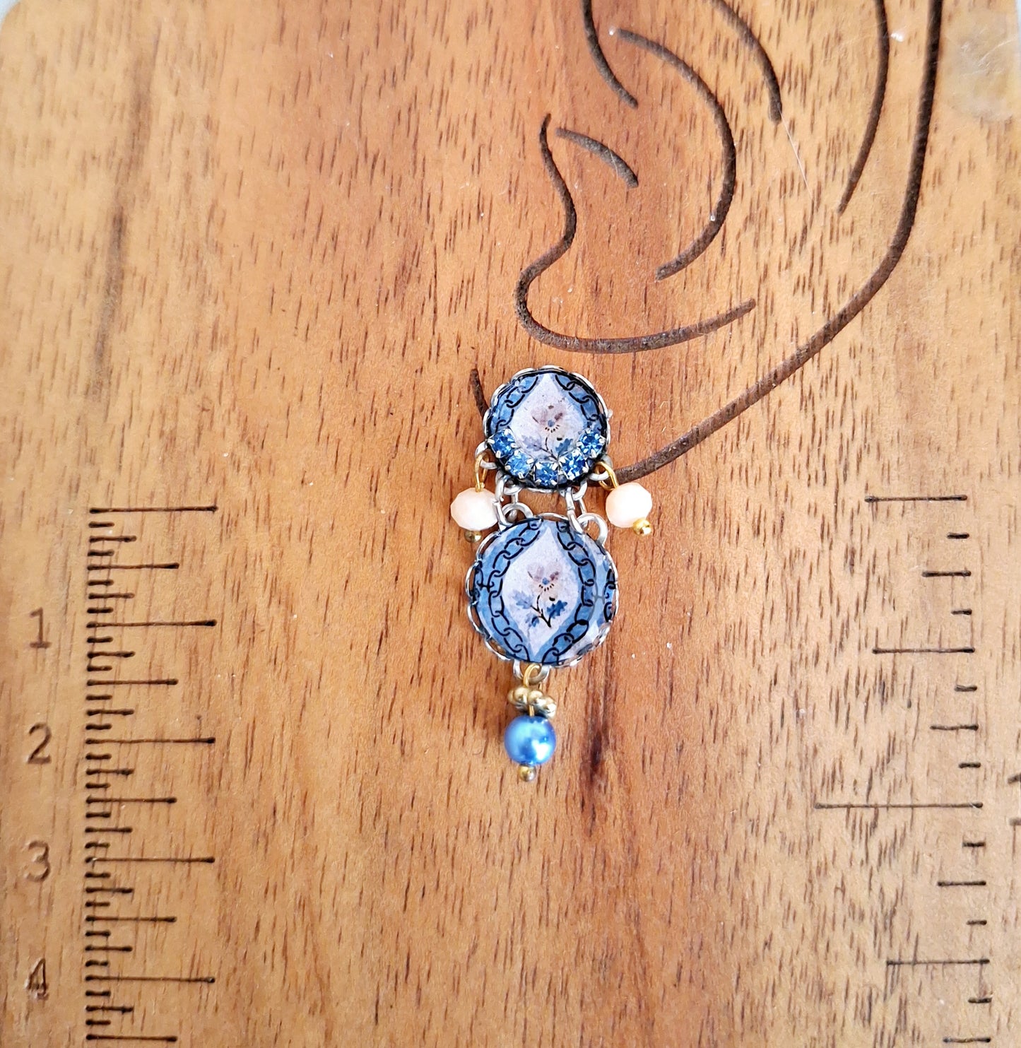 2527 Small double earrings
