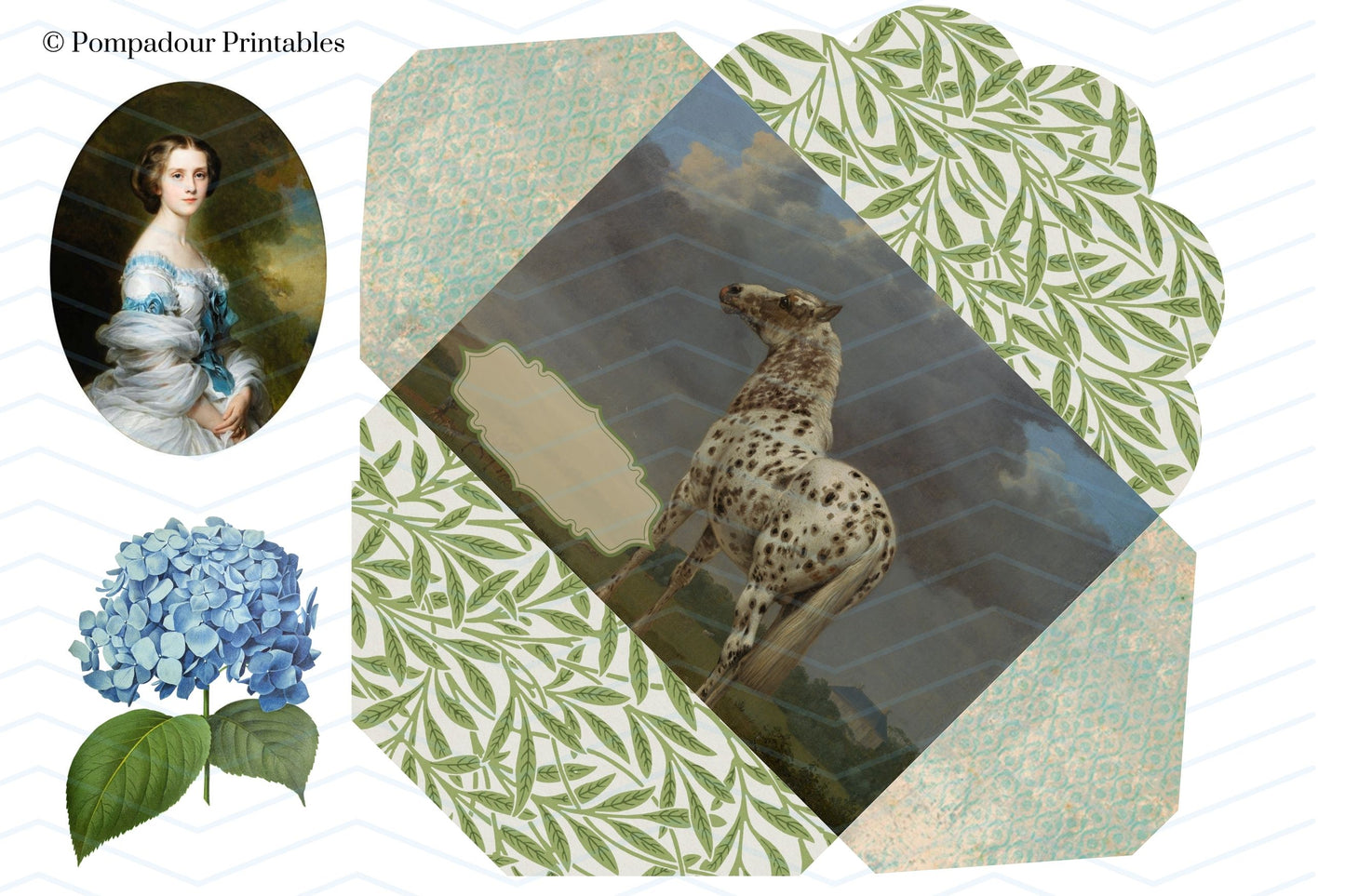 Green Ephemera Kit