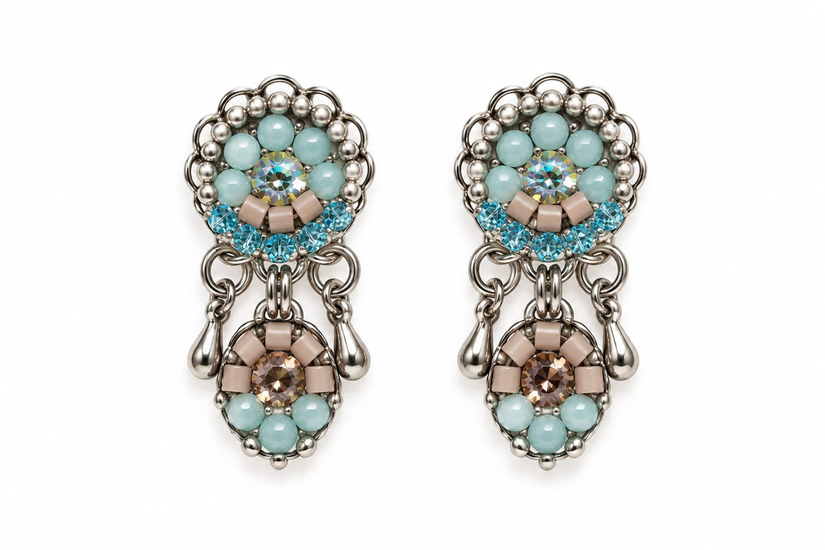 Moonlit Aqua Earrings