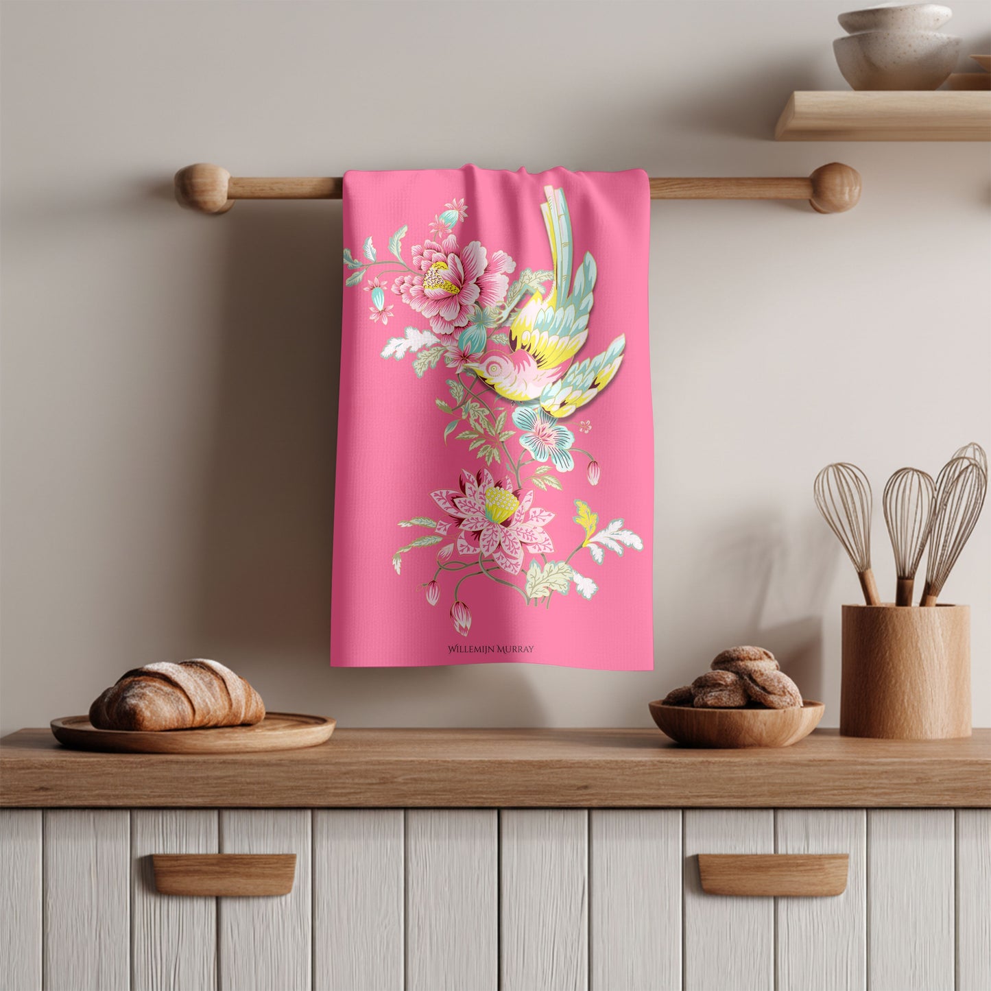 Cotton Tea Towel – 65 × 45 cm, Tea Towel 21