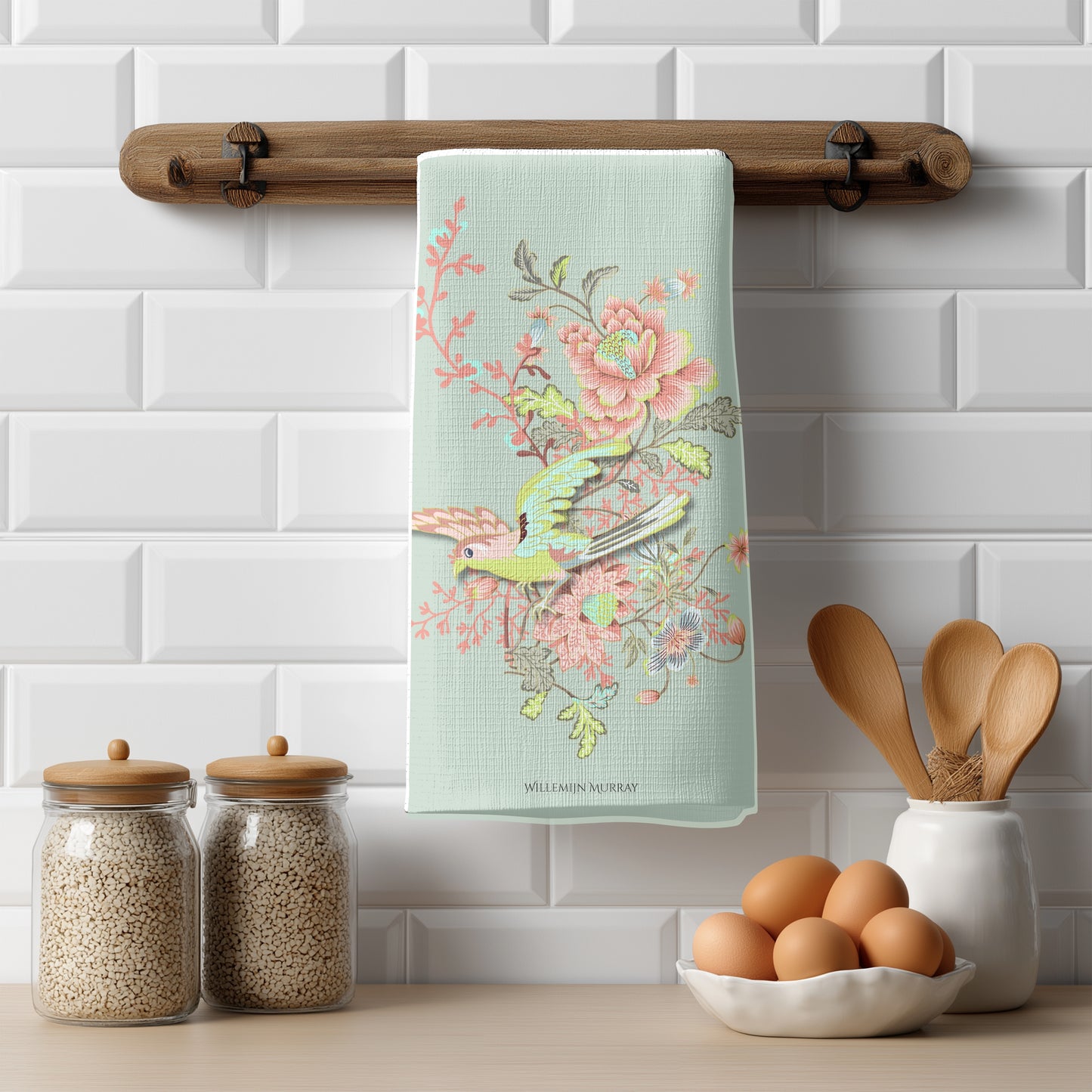 Cotton Tea Towel – 65 × 45 cm, Tea Towel 22