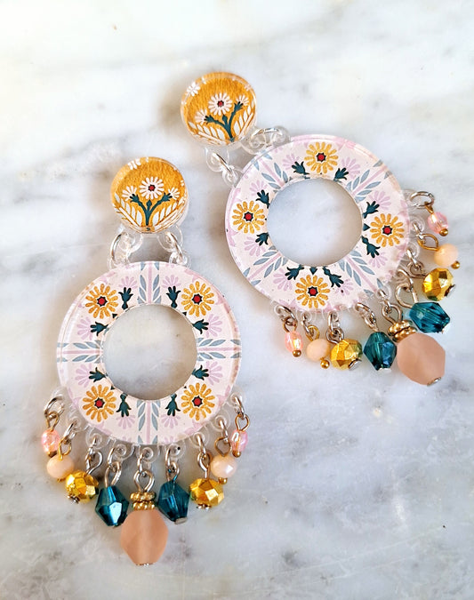 2535 Chunky hoop earrings