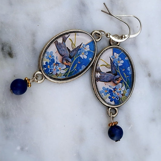 Large Oval Earrings