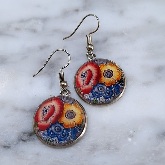 Large Round earrings