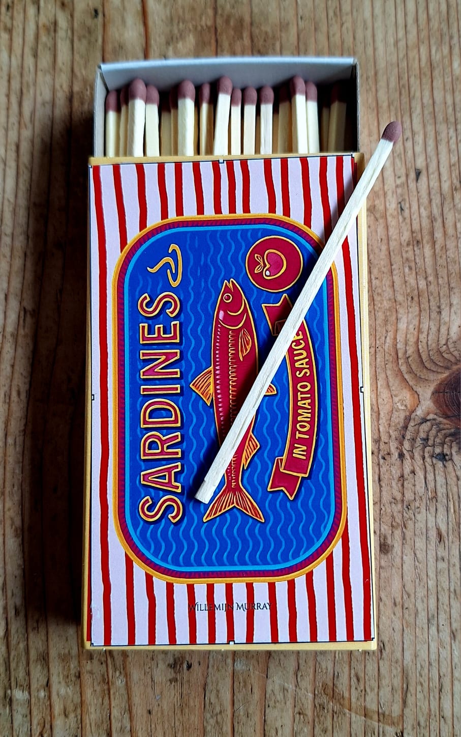 Sardine Match Boxes