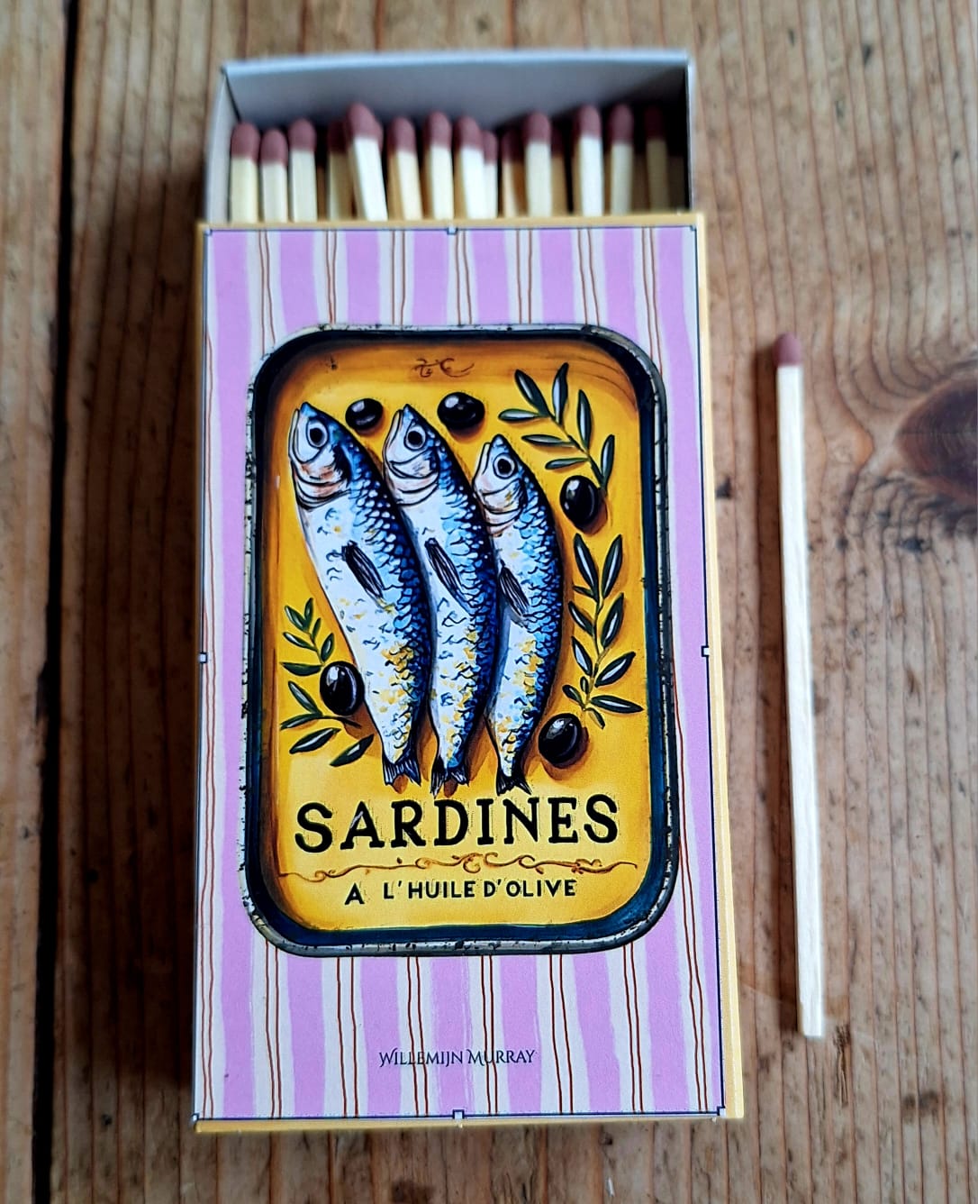 Sardine Match Boxes