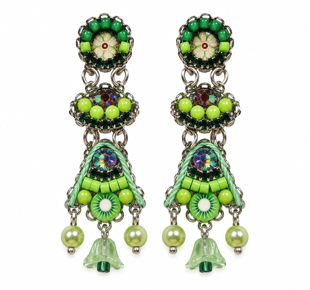 Emerald Garden Earrings