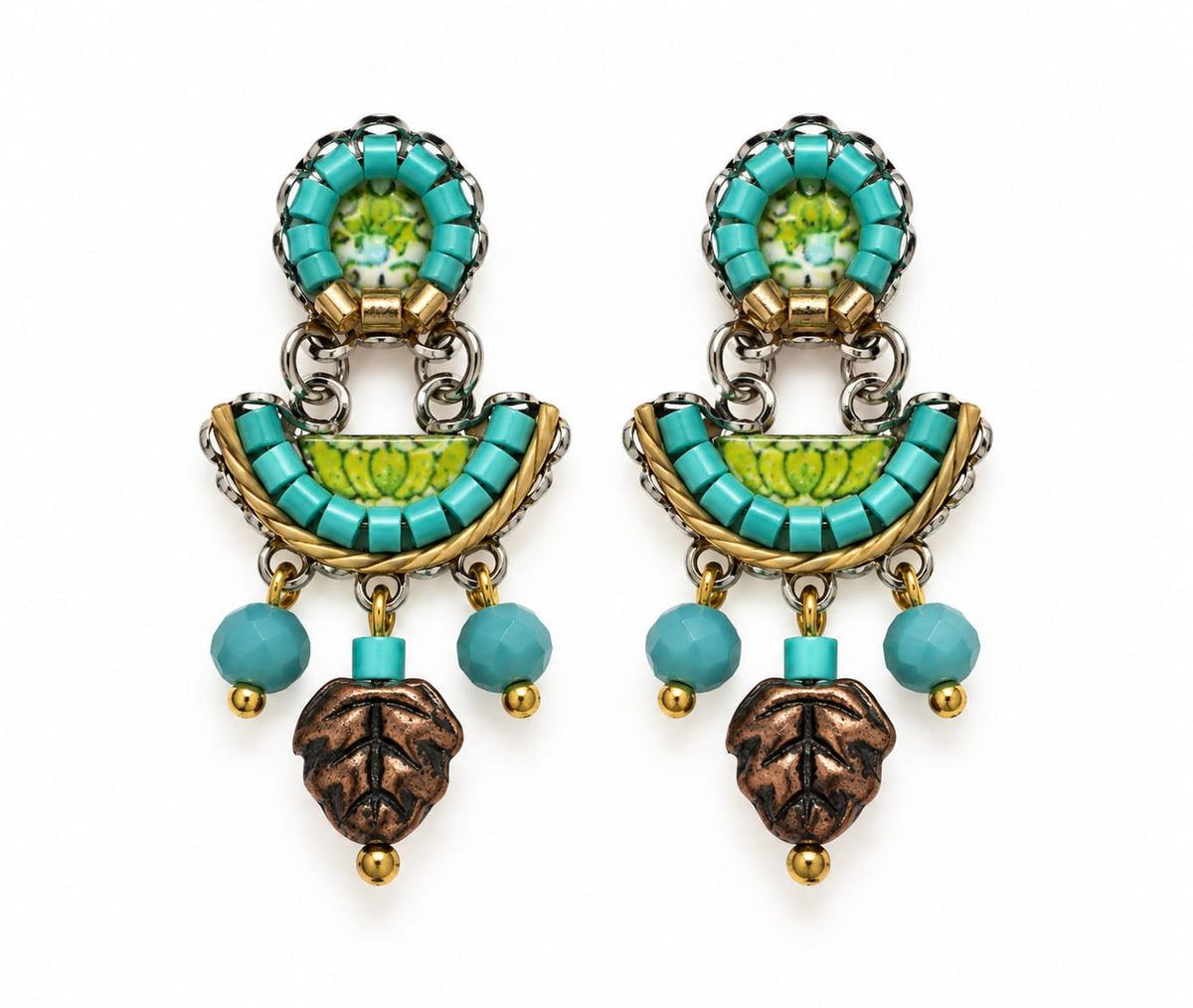 Tolum Turquoise Earrings