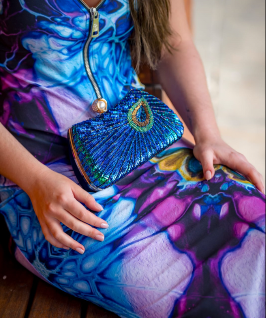 Ocean Mirage Maxi Dress