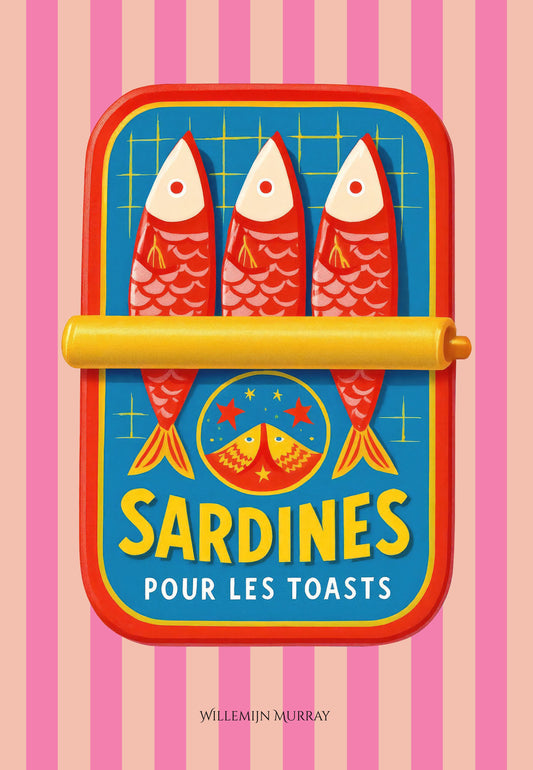 Cotton Tea Towel – 65 × 45 cm, Sardines Tea Towel 10