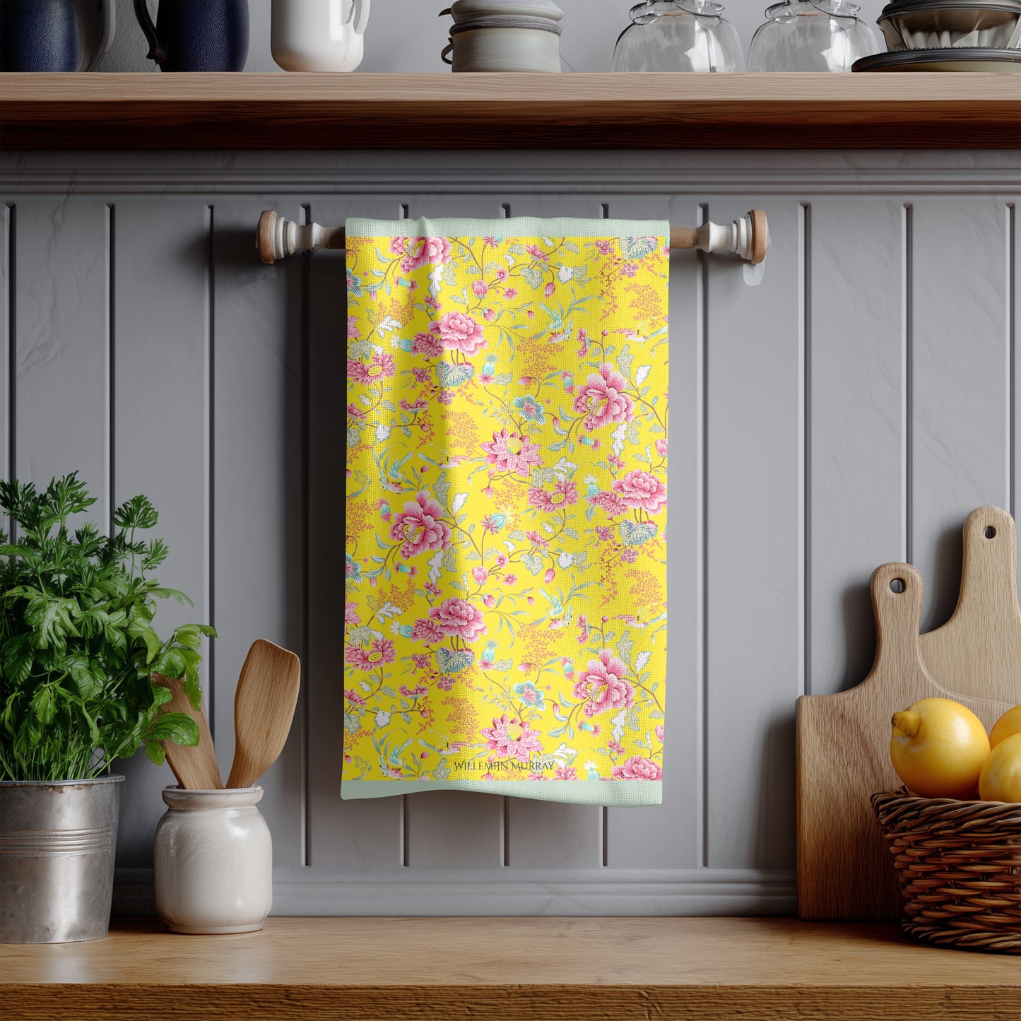 Cotton Tea Towel – 65 × 45 cm, Tea Towel 23