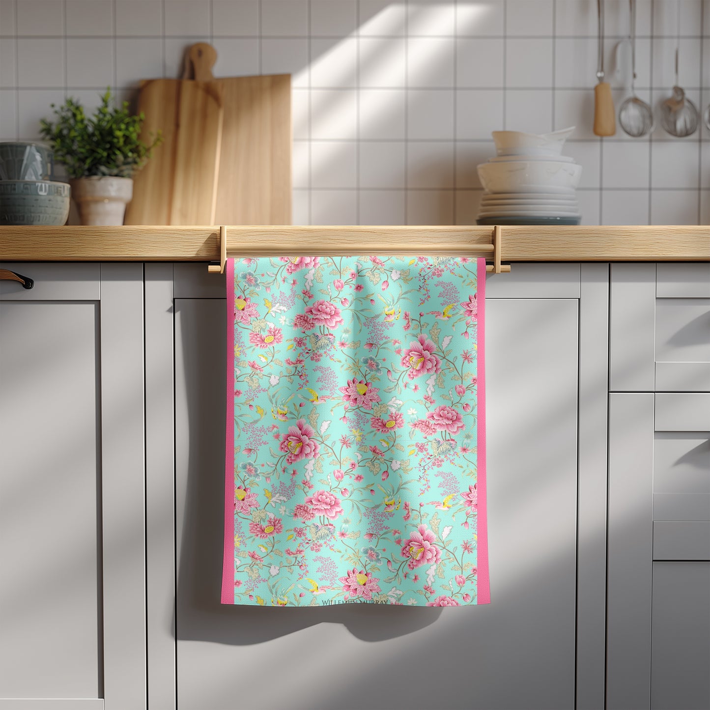 Cotton Tea Towel – 65 × 45 cm, Tea Towel 25